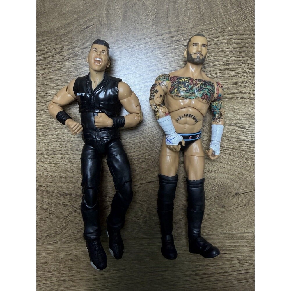 Jazwares Wrestling Action Figures CM Punk & Sammy Guevara